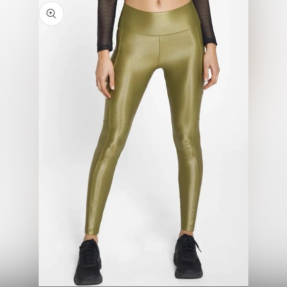 Koral Activewear Rina Infinity Cargo High Rise Legging - Fir Green XS NWT - Picture 2 of 6